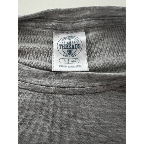 Syracuse University Womens Small Long Sleeve Twisted Bottom Gray‎ TShirt - Picture 5 of 5